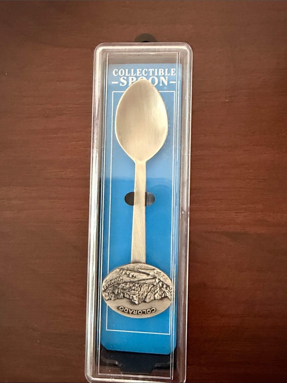 Colorado Collectible Spoon in Silver - Decorative Serving Spoon